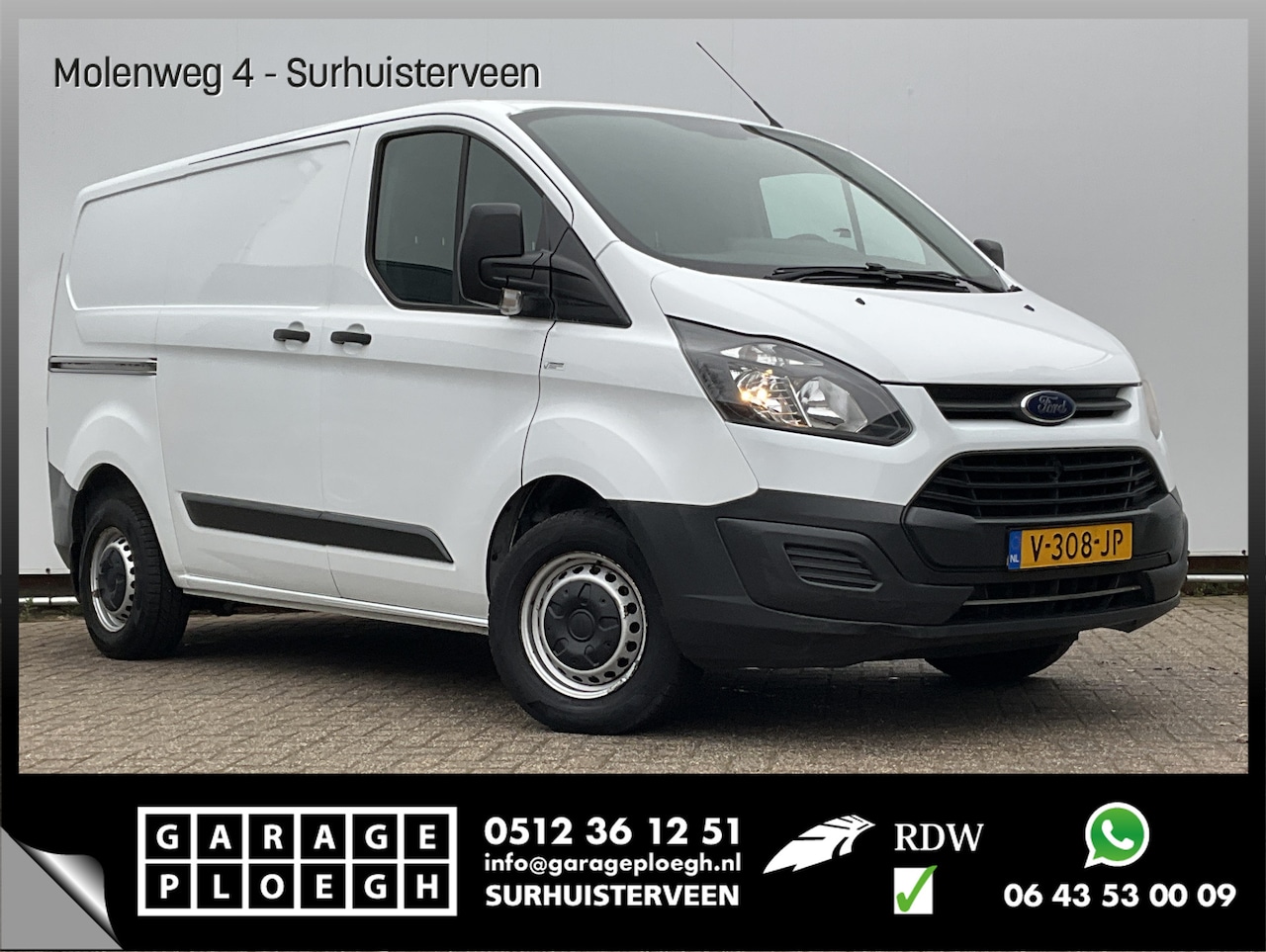 Ford Transit Custom - 3-Pers 270 2.0 TDCI Edition H6 Airco Trekhaak L1H1 Economy - AutoWereld.nl
