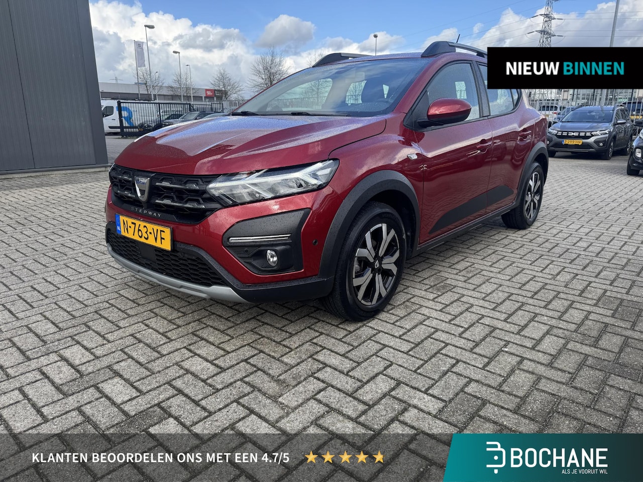 Dacia Sandero - 1.0 TCe 100 Bi-Fuel Essential Camera | Dode hoek sensor | Navigatie - AutoWereld.nl