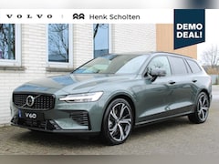 Volvo V60 - T6 Plug-in hybrid AWD Plus Dark | Panoramadak | Harman Kardon geluidsysteem | Rondomzicht