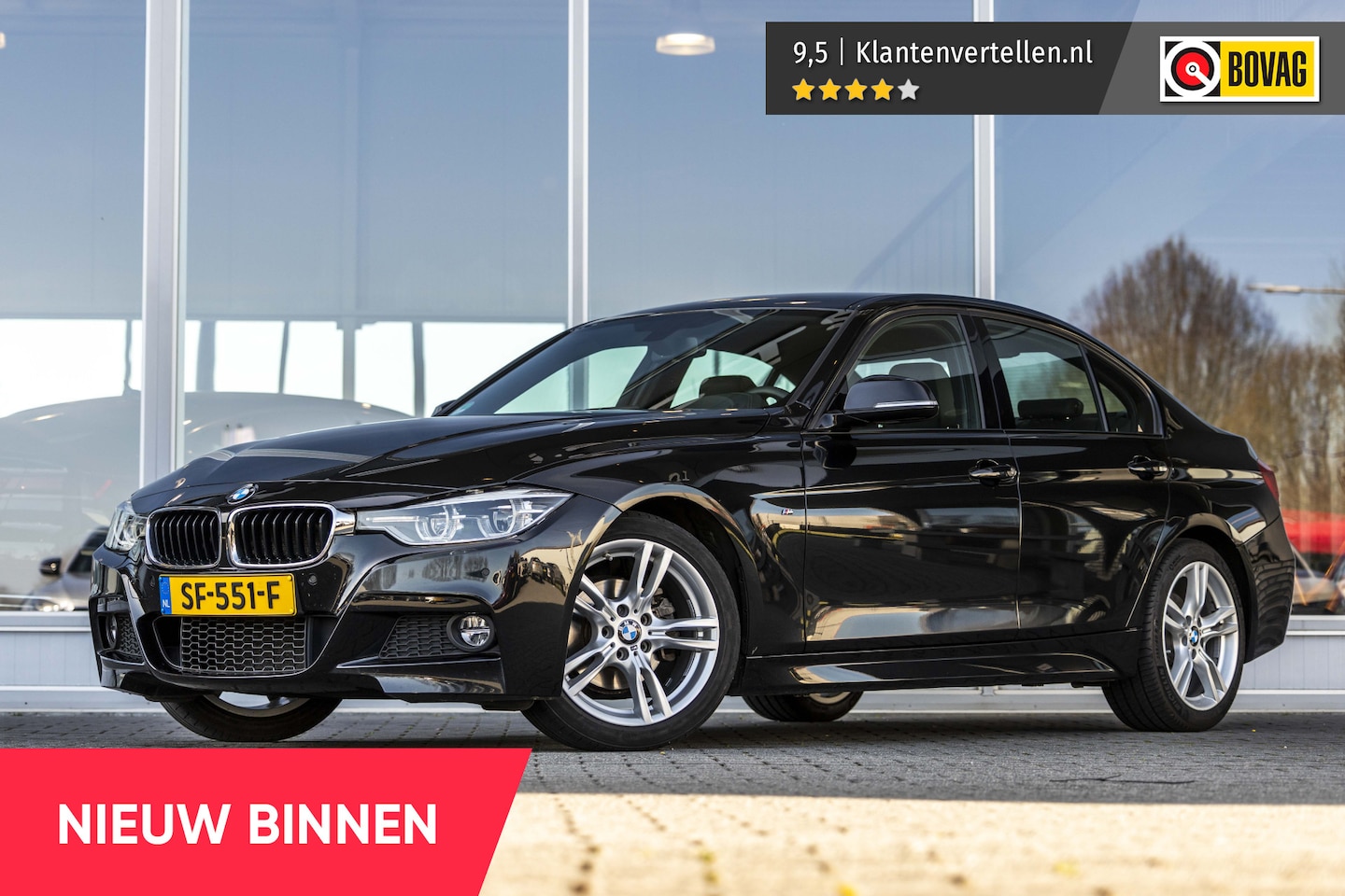 BMW 3-serie - 320i High Executive M-Sport | Leder | LED | NL Auto - AutoWereld.nl