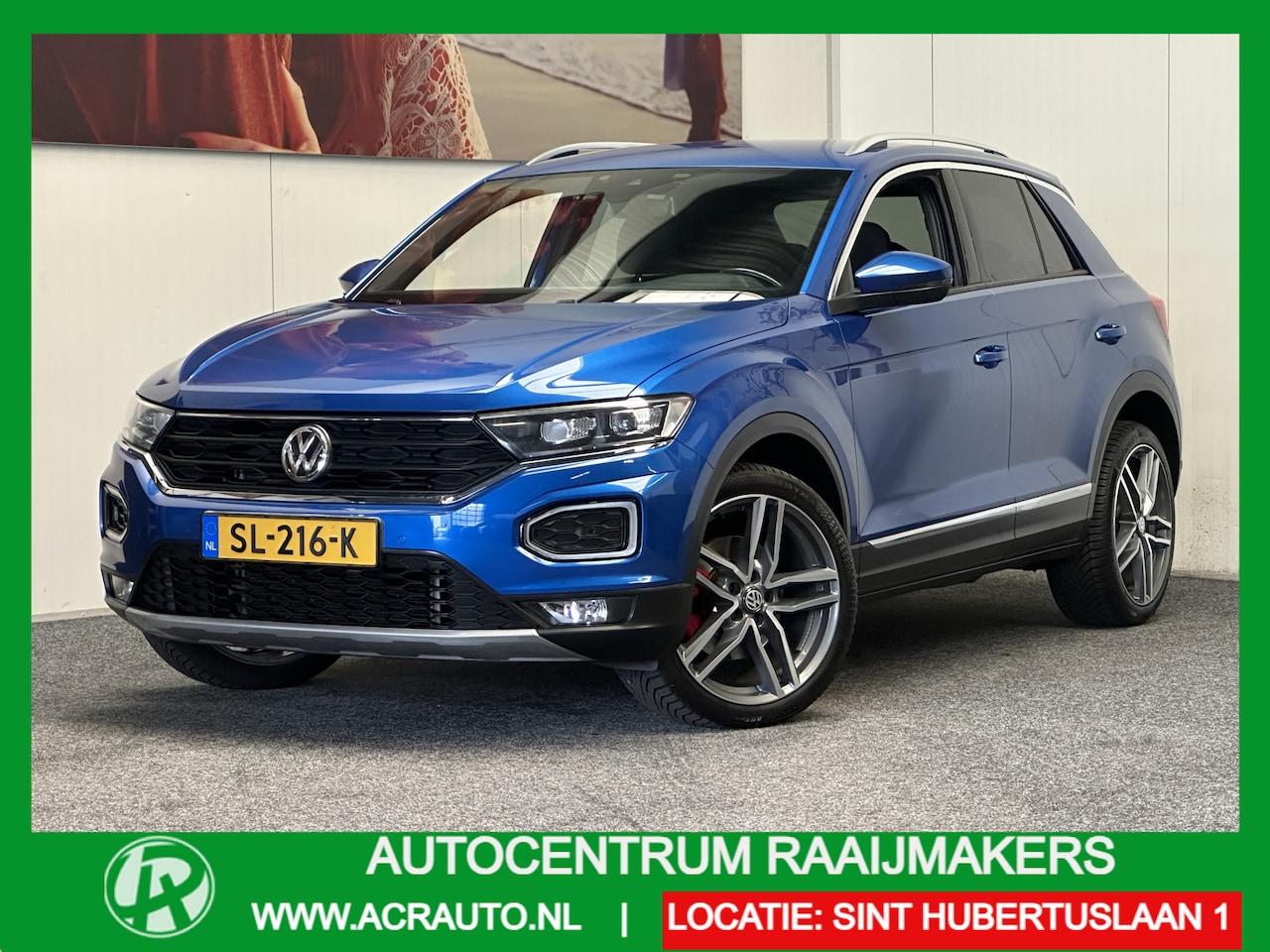 Volkswagen T-Roc - 1.5 TSI SPORT AUTOMAAT NAVIGATIE ADAPTIVE CRUISE CONTROL APPLE CARPLAY/ANDROID RIJSTROOKSE - AutoWereld.nl