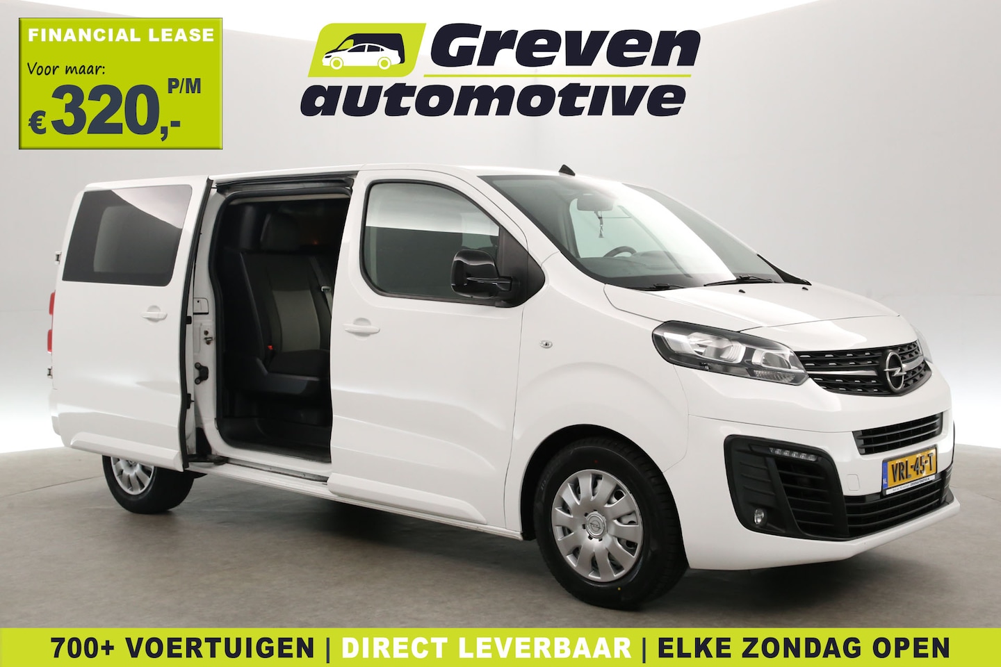 Opel Vivaro - 2.0 CDTI L3H1 | DC | 6 Zits | Airco | Cruise | Carplay | Trekhaak | Parkeersens. - AutoWereld.nl