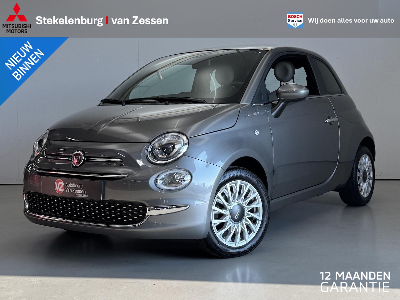 Fiat 500 - 1.0 Hybrid Dolcevita | Panoramadak | Leder | Clima | Cruise | App Connect | Rijklaarprijs - AutoWereld.nl