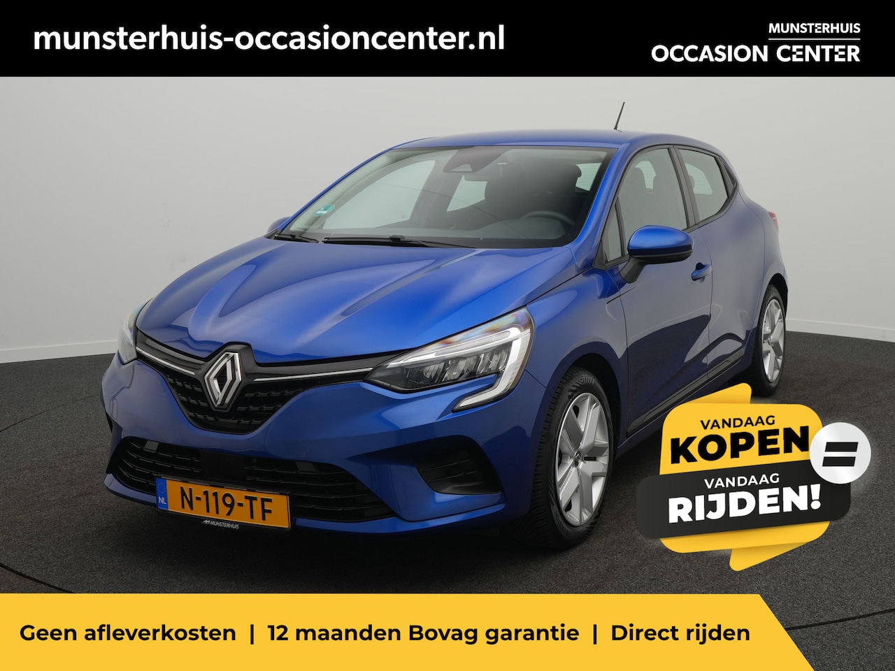 Renault Clio - 1.6 E-Tech Full Hybrid 140 Zen - RIJKLAARPRIJS - All Seasonbanden - Apple Carplay - Androi - AutoWereld.nl