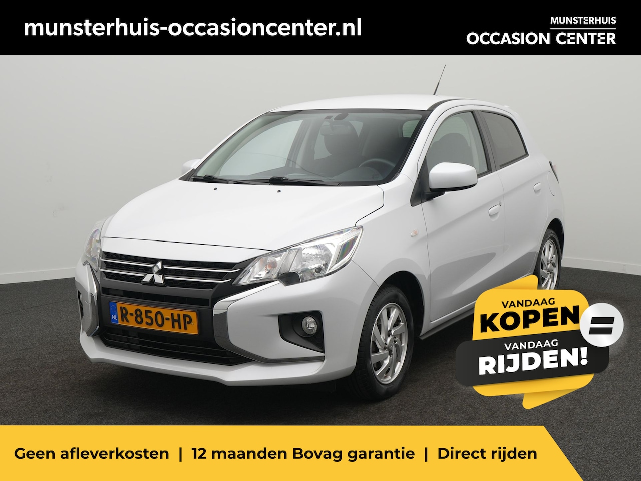 Mitsubishi Space Star - 1.2 Dynamic - RIJKLAARPRIJS - Automaat - Achteruitrijcamera - DAB - Bluetooth - AutoWereld.nl