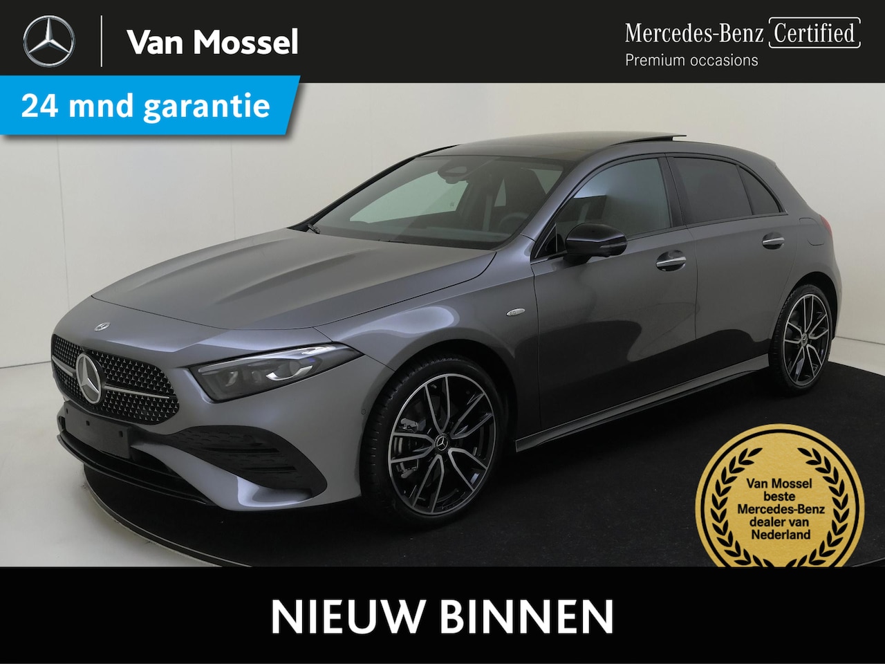 Mercedes-Benz A-klasse - 250 e Business Solution AMG Panoramadak / Plus pakket / Head-up / Memory / 360 Camera / Sf - AutoWereld.nl