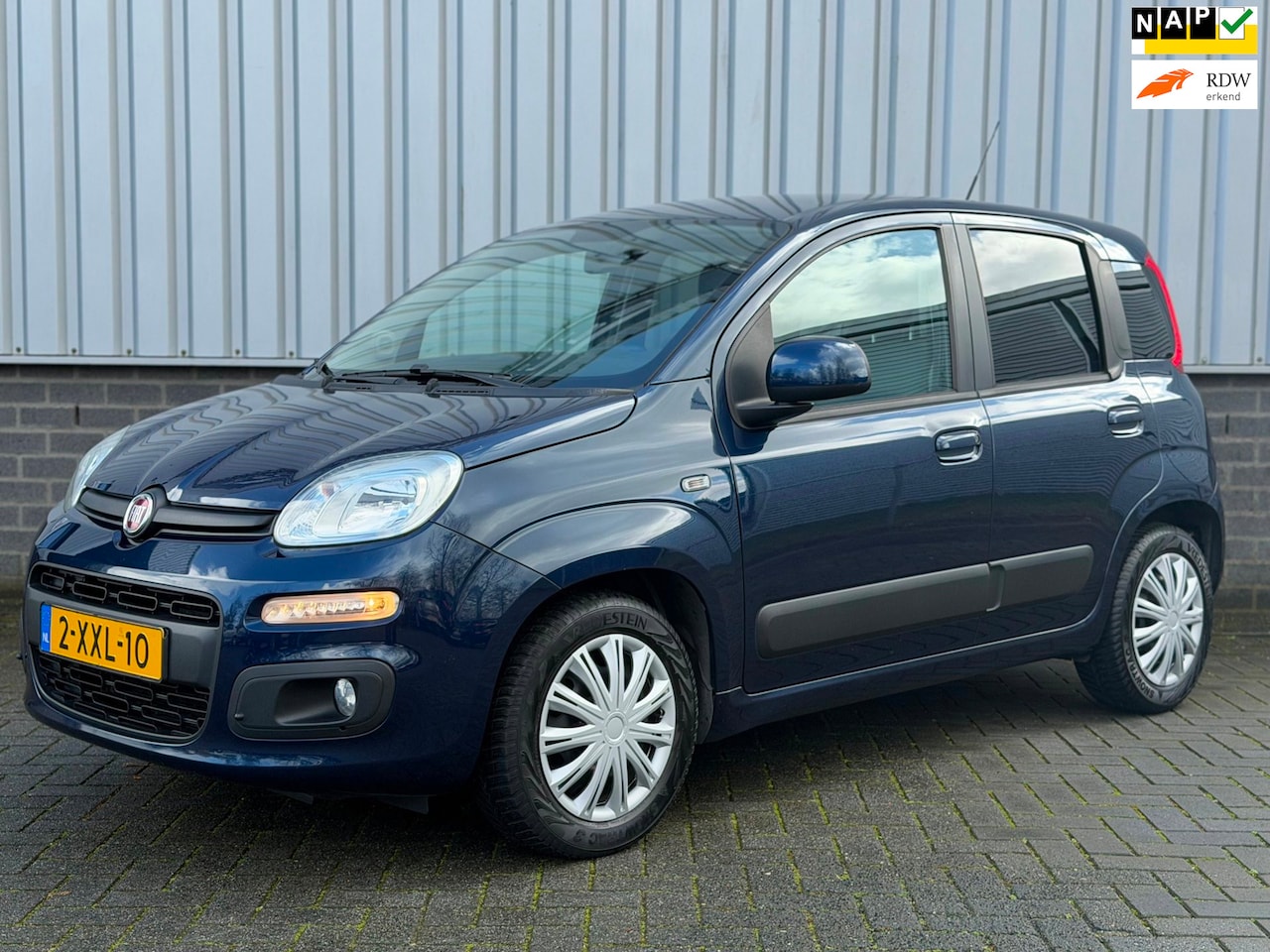 Fiat Panda - 0.9 TwinAir Lounge |Airco|5 Deurs|ParkeerSensor| - AutoWereld.nl