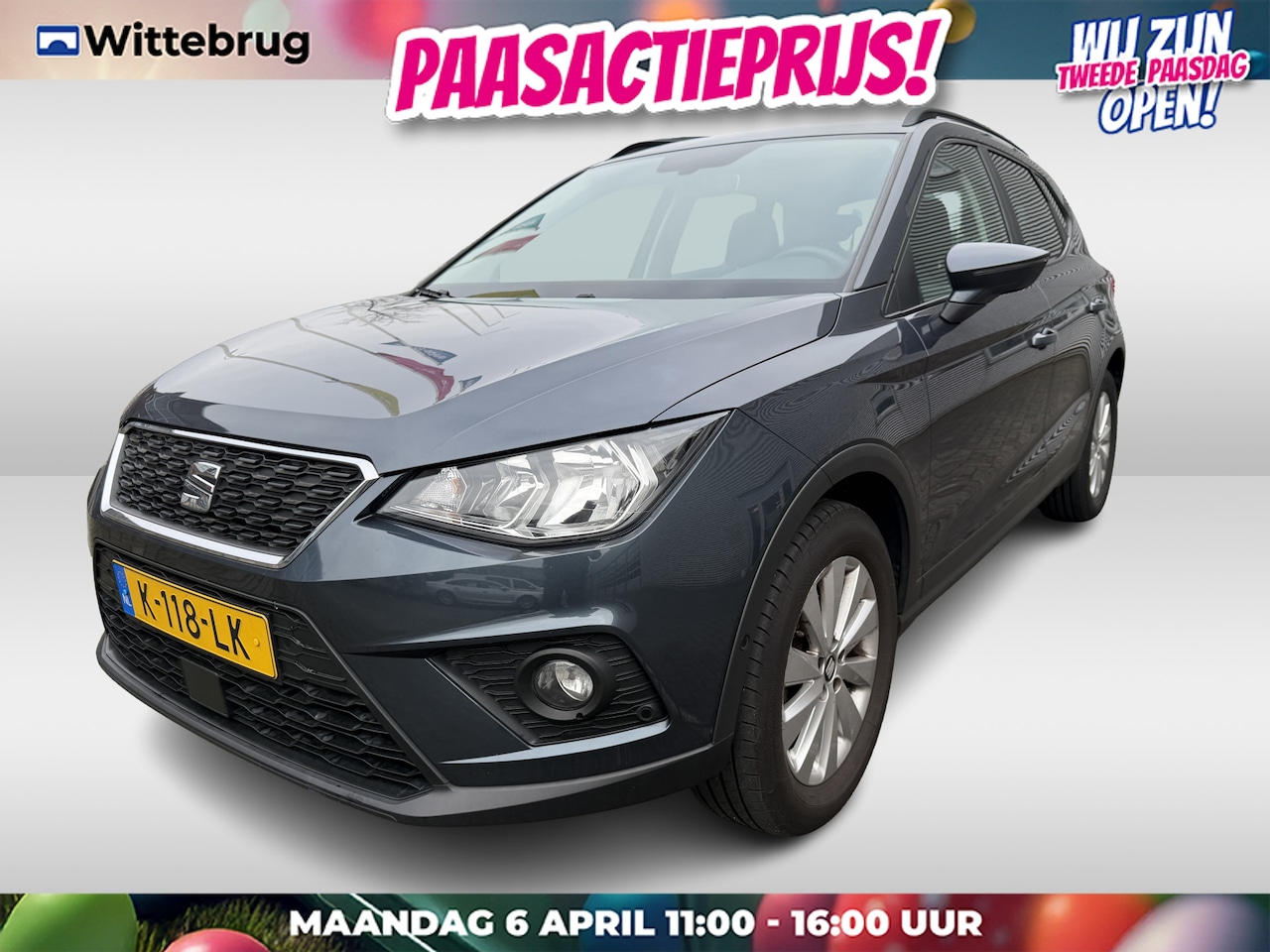 SEAT Arona - 1.0 TSI Style Business Intense Navigatie / Camera / Parkeersensoren / Airco (Clima) / App- - AutoWereld.nl