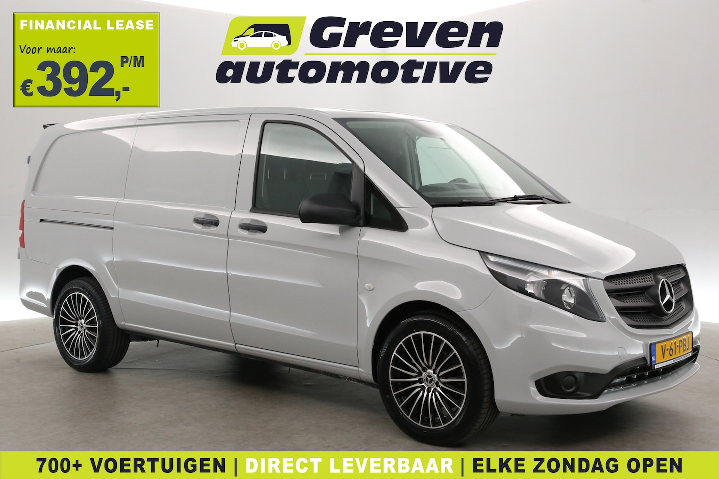 Mercedes-Benz Vito - 114 CDI Lang | Aut. | Alpine Grey | Airco | Cruise | Camera | 3 Zits | Stoelverwarming - AutoWereld.nl