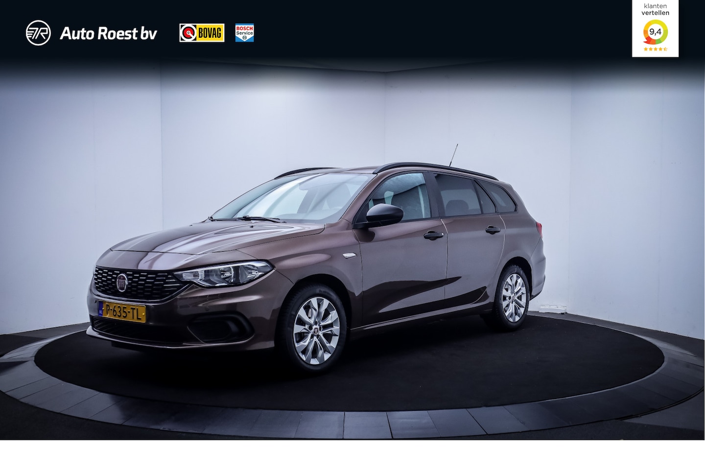 Fiat Tipo Stationwagon - 1.4 16v LOUNGE STOELVERW | CLIMA | CRUISE | PDC V+A | BLUETOOTH | LMV - AutoWereld.nl