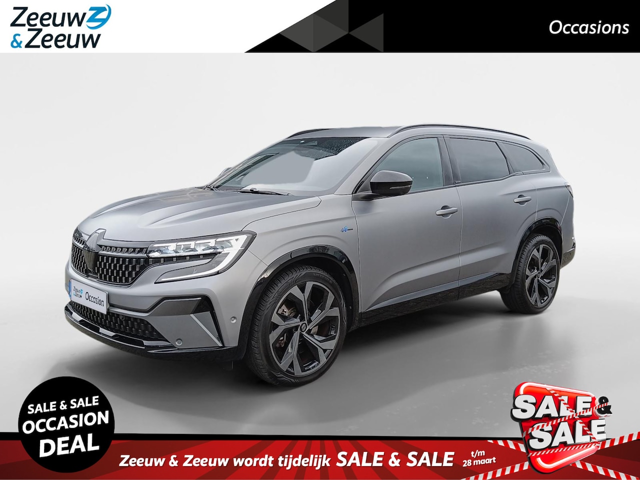 Renault Espace - E-Tech Full Hybrid 200 Esprit Alpine 7-persoons | Head-up | Harman Kardon | 360'' camera | - AutoWereld.nl