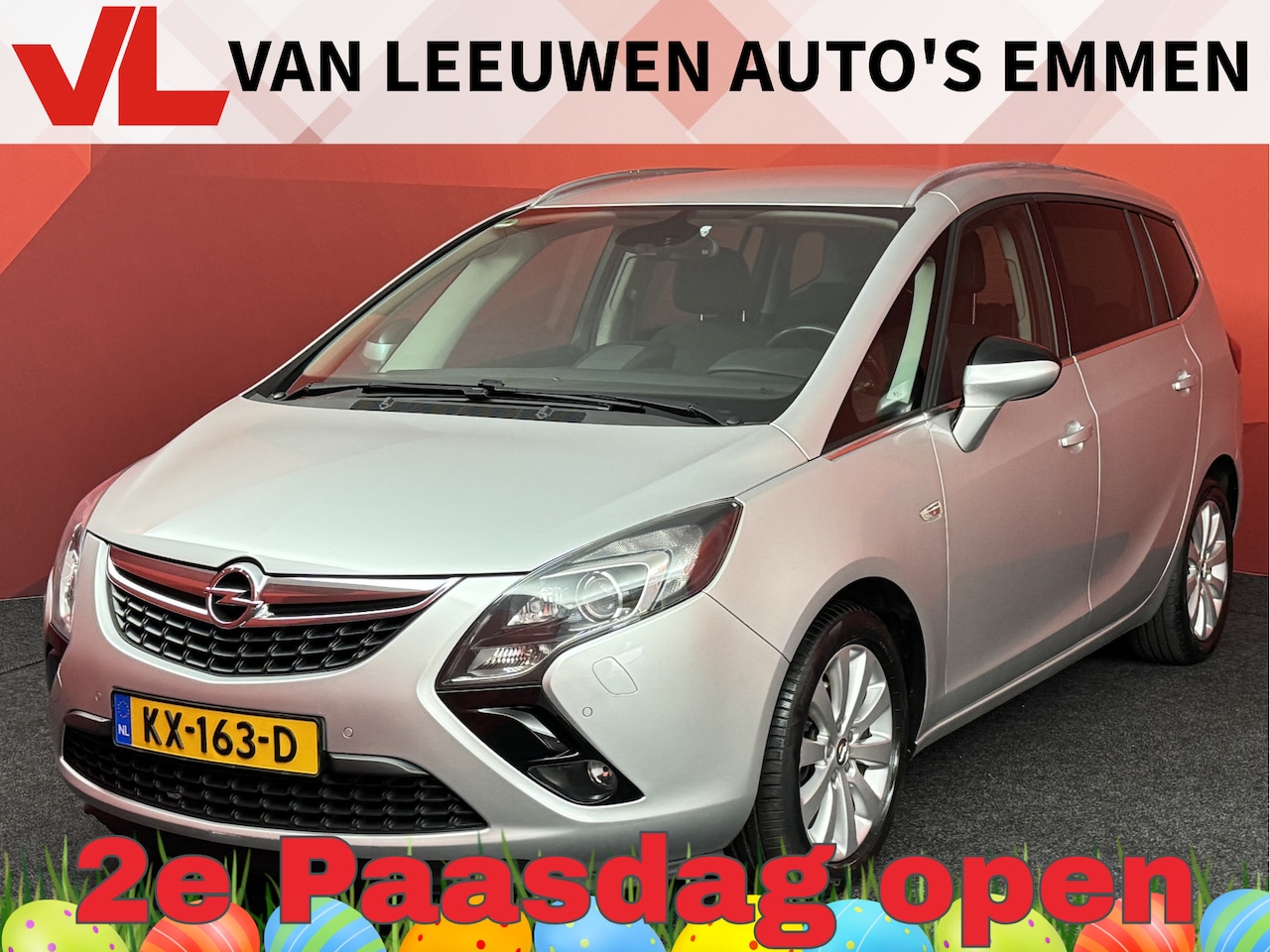 Opel Zafira Tourer - 1.4 Cosmo 7p. | Automaat | Navi | Trekhaak - AutoWereld.nl