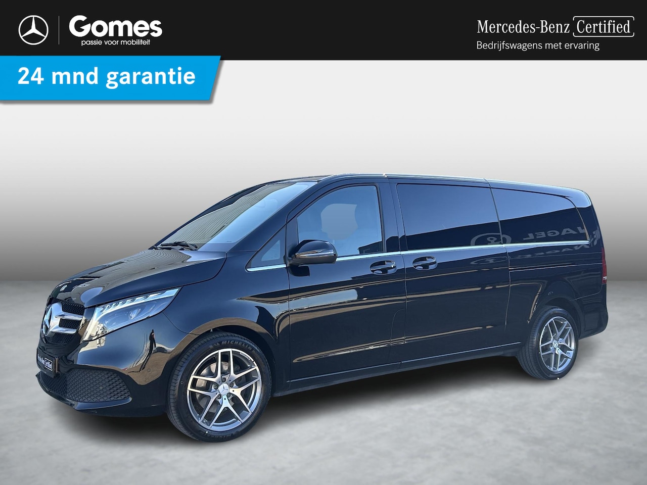 Mercedes-Benz V-klasse - 300d L3 Avantgarde Dubbele cabine | Stoelverwarming | Navigatie - AutoWereld.nl