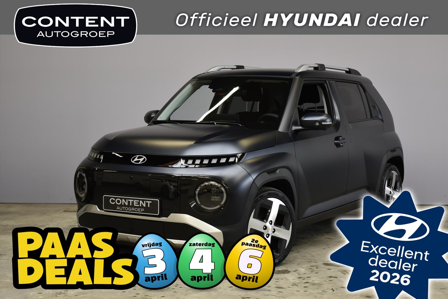 Hyundai Inster - 49 kWh 115pk 4-zits Evolve I Inruilvoordeel! - AutoWereld.nl