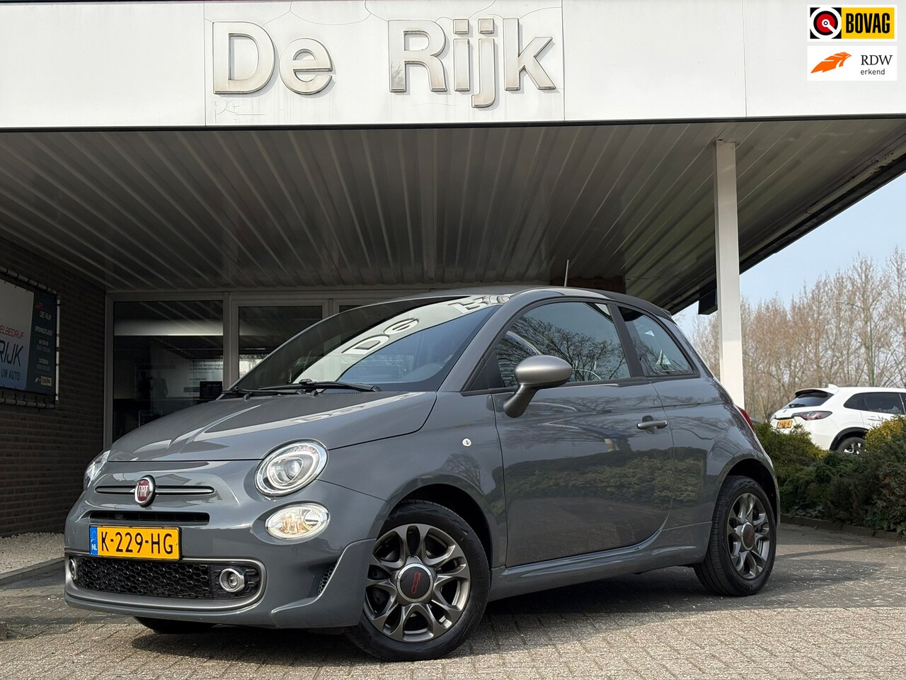 Fiat 500 - 1.0 Hybrid Rockstar | Carplay/Android, Climate, PDC, Cruise, Licht- en Regensensor | - AutoWereld.nl