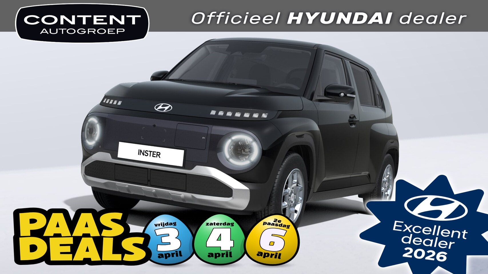 Hyundai Inster - 49 kWh 115pk 4-zits Pulse I Inruilvoordeel! - AutoWereld.nl