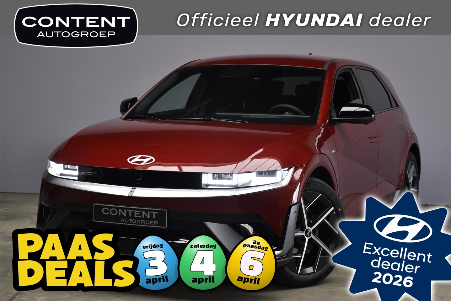 Hyundai IONIQ 5 - 84 kWh 229pk RWD N Line - Inruilvoordeel - AutoWereld.nl