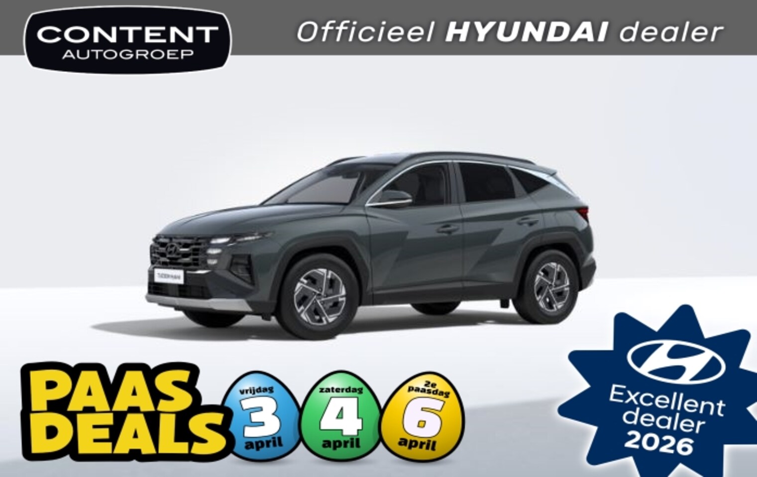 Hyundai Tucson - 1.6 T-GDi HEV 238pk 2WD Aut Comfort Plus - AutoWereld.nl