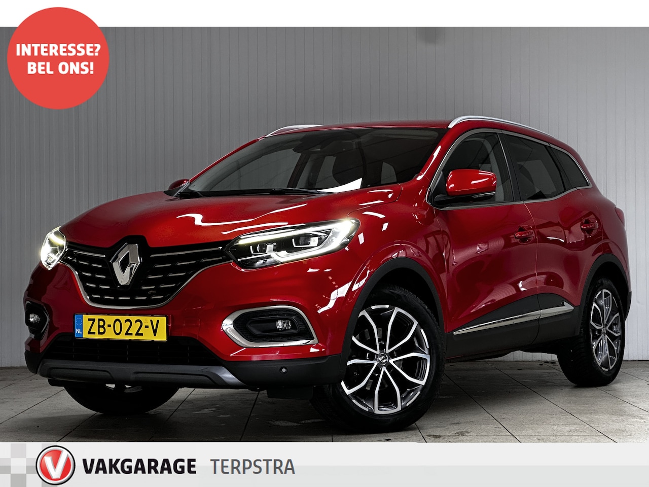 Renault Kadjar - 1.3 TCe Intens/ LED Koplampen/ Camera/ 18''LMV/ Keyless/ DAB+/ Apple+Android/ Clima/ Navi/ - AutoWereld.nl