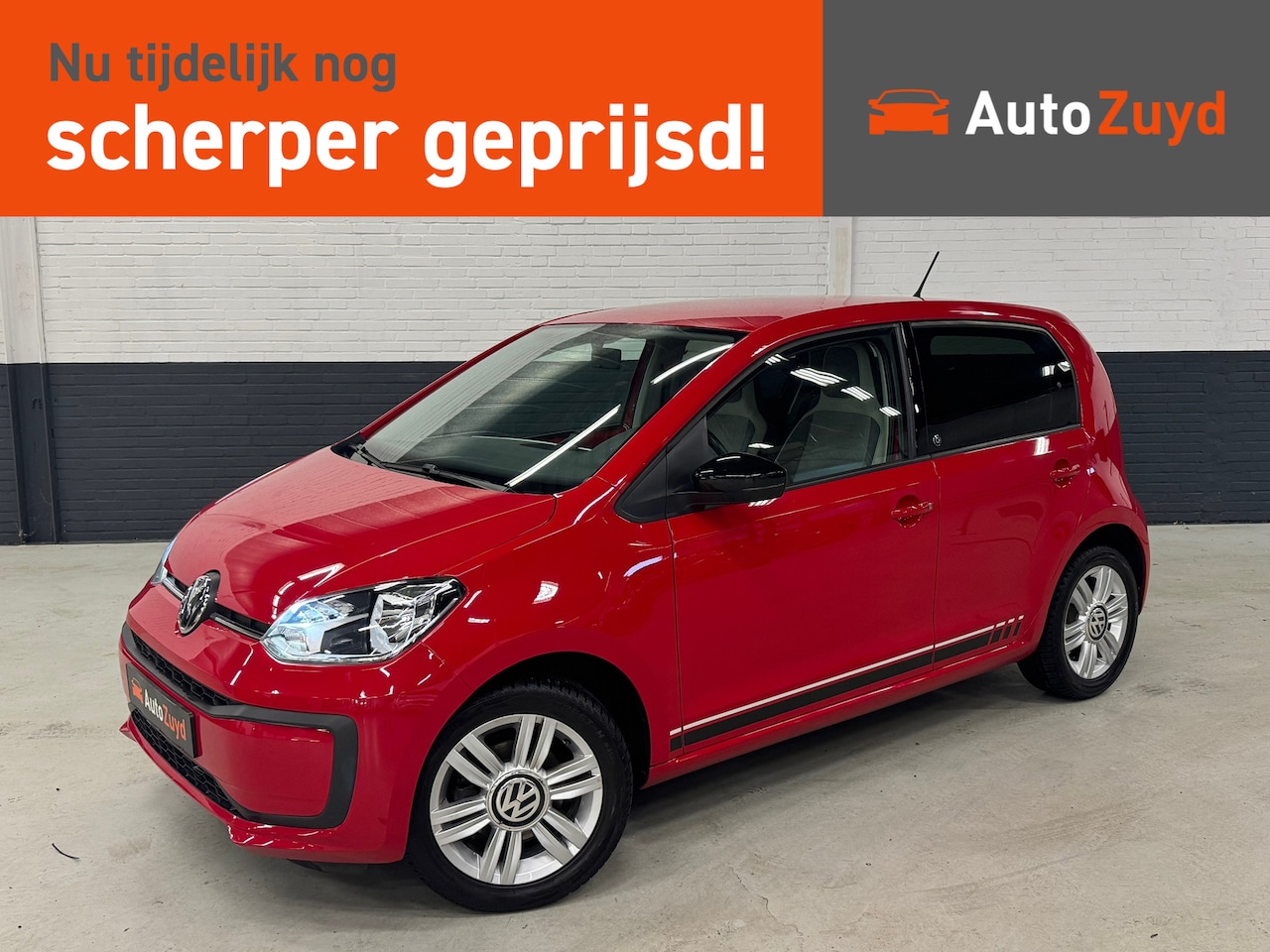 Volkswagen Up! - 1.0 BMT up! beats Automaat 75 pk / Camera / PDC / Leder-alcantara bekleding - AutoWereld.nl