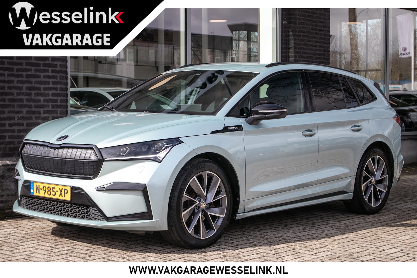 Skoda Enyaq iV - 60 Sportline | Apple cp/Android auto | elec. klep | Adapt. cruise | - AutoWereld.nl