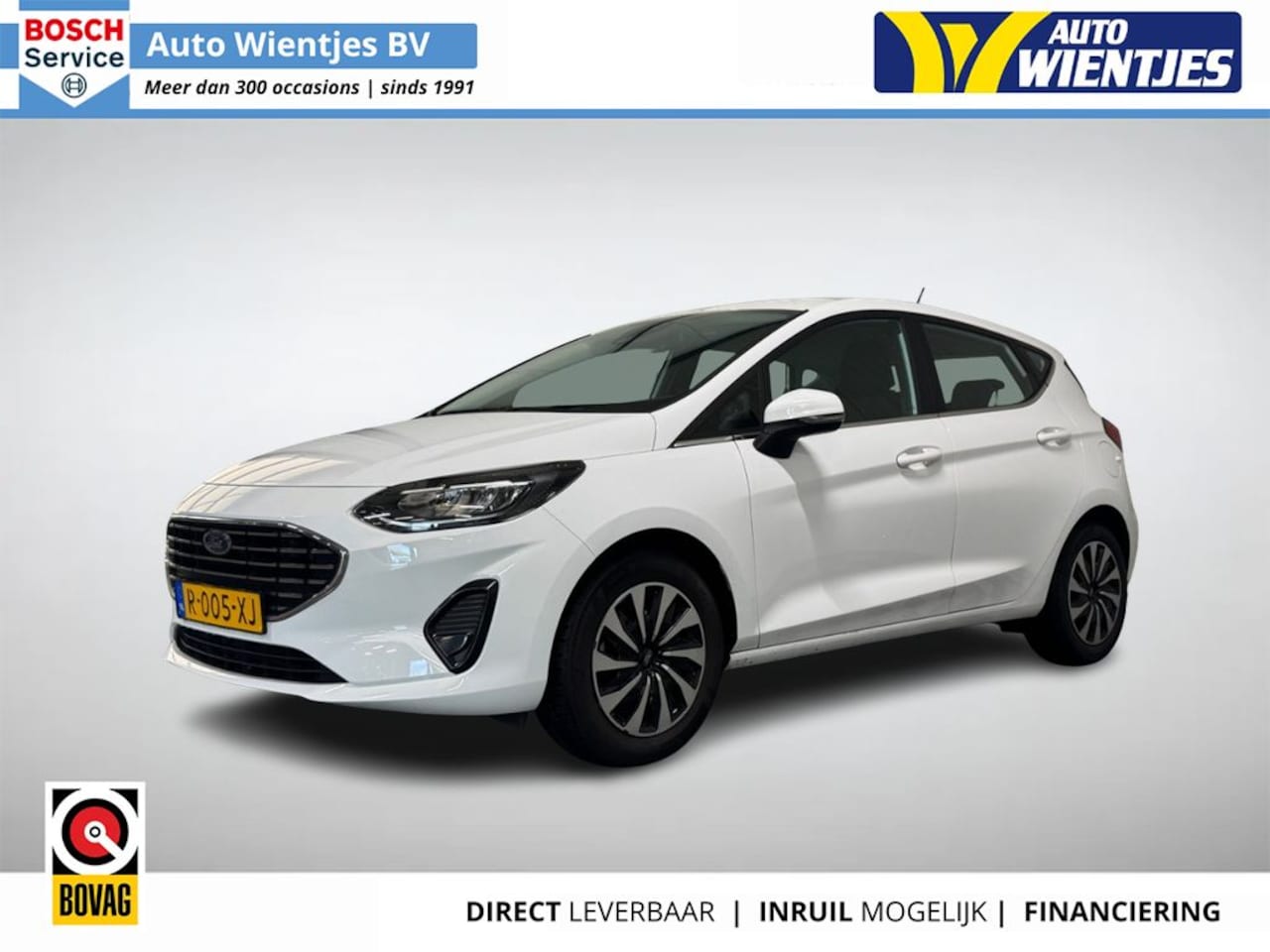 Ford Fiesta - 1.0 EcoB | Titanium 5-Drs | Airco | Cruise | Navi | Carplay - AutoWereld.nl