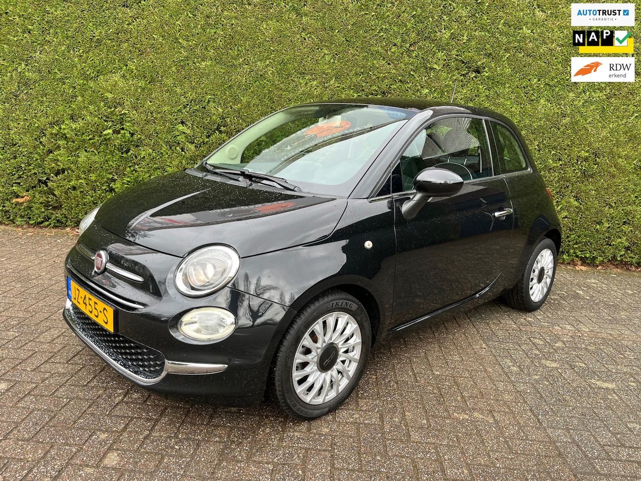 Fiat 500 - 0.9 TwinAir Turbo Lounge 0.9 TwinAir Turbo Lounge, Panoramadak, Multimedia, Eerste eigenaar ! - AutoWereld.nl