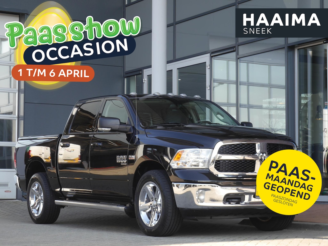 Dodge Ram 1500 - 5.7 V8 4x4 Crew Cab 5'7 Sport | Dubbele cabine | 3500KG Trekgewicht | Camera voor en achte - AutoWereld.nl