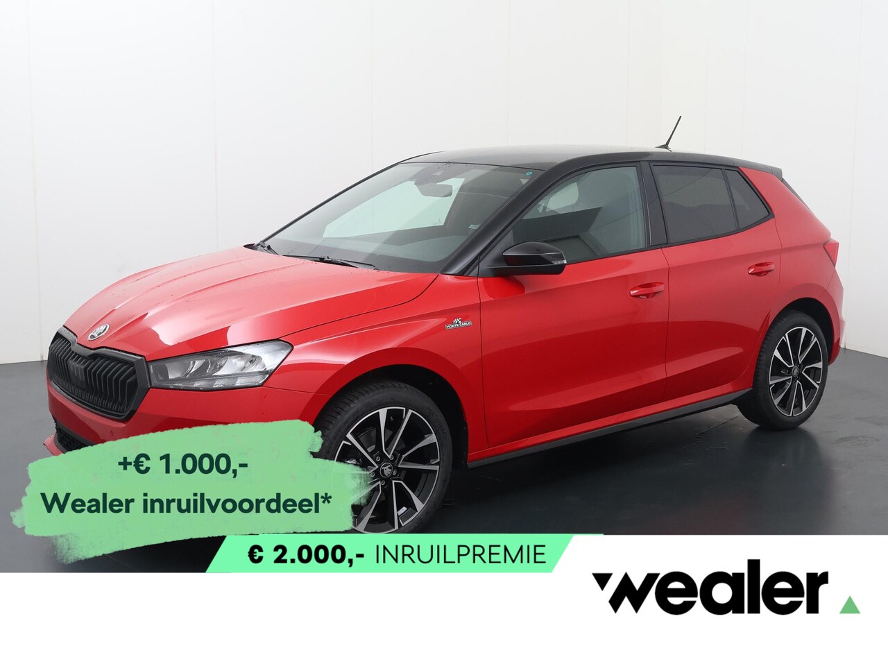 Skoda Fabia - Monte Carlo 1.0 TSI 115 PK DSG | Automaat | Stoelverwarming | 17" Lichtmetalen velgen | - AutoWereld.nl
