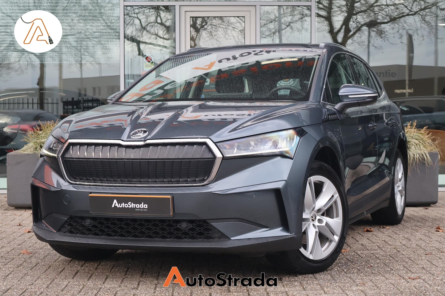 Skoda Enyaq iV - 80 Navigatie I Camera I Carplay I DAB I LED | Virtual | Climate | Cruise - AutoWereld.nl