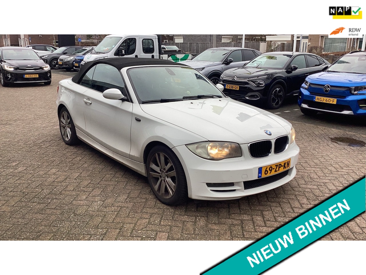 BMW 1-serie Cabrio - 118i Executive 143pk Airco PDC Geen import - AutoWereld.nl