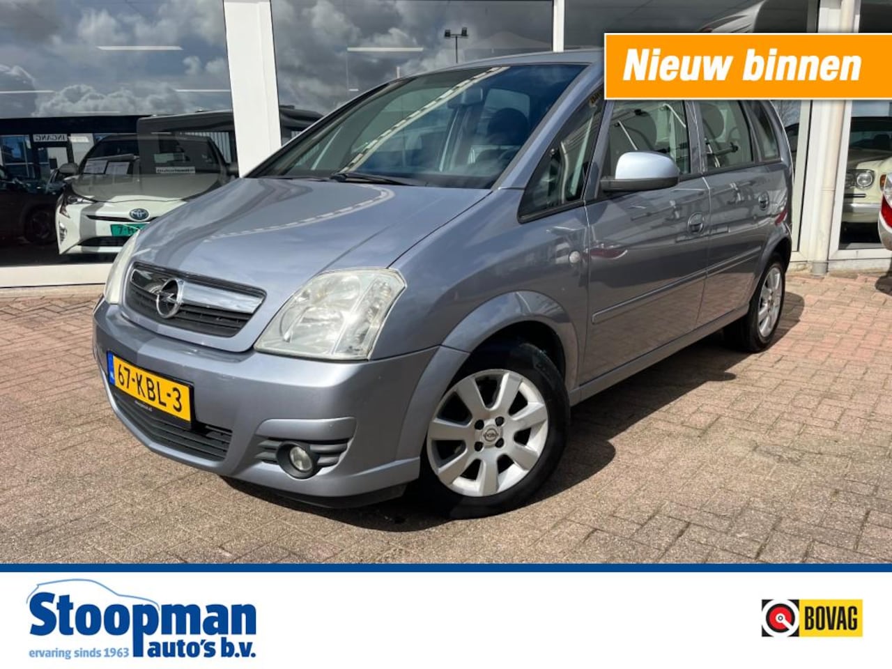 Opel Meriva - 1.6 16V Temptation Airco LMvelgen Apple CarPlay - AutoWereld.nl