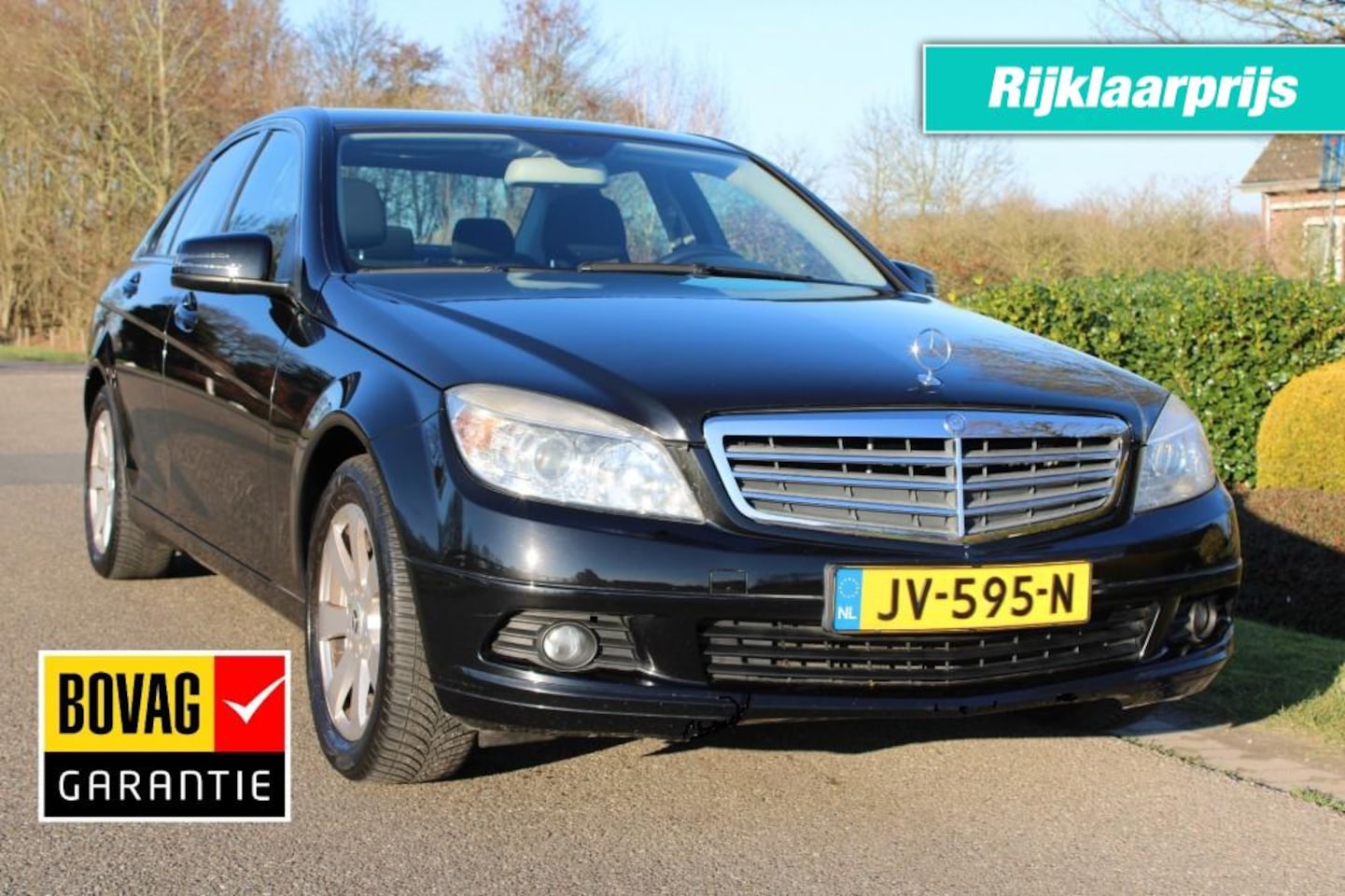 Mercedes-Benz C-klasse - 180K 156pk Elegance ECC/navi/trekhaak/nieuw model - AutoWereld.nl