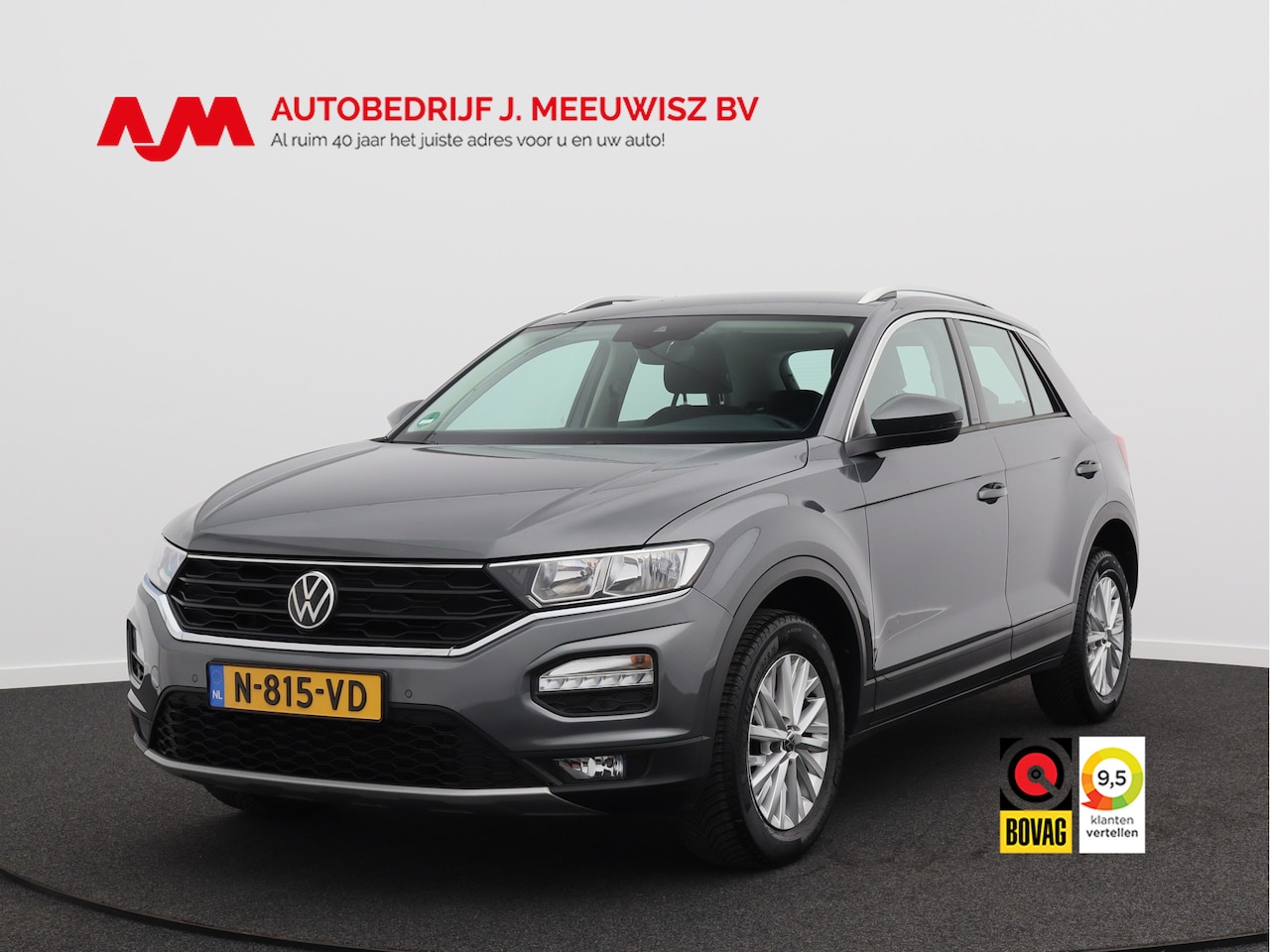 Volkswagen T-Roc - 1.0 TSI Style/ lage km/ zeer mooi! - AutoWereld.nl