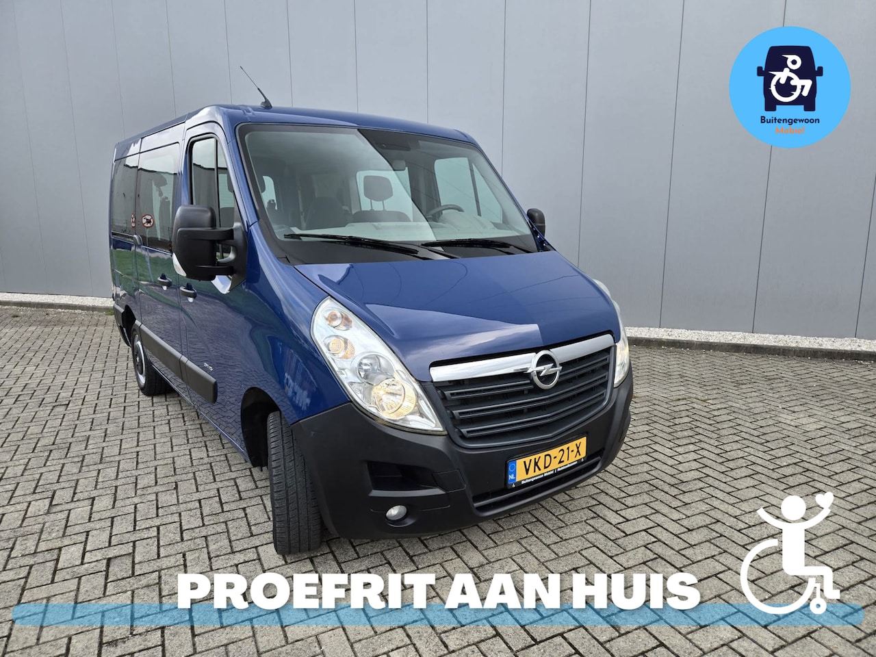 Opel Movano - 2.3 CDTI L1H1 | Rolstoelbus | Automaat - AutoWereld.nl