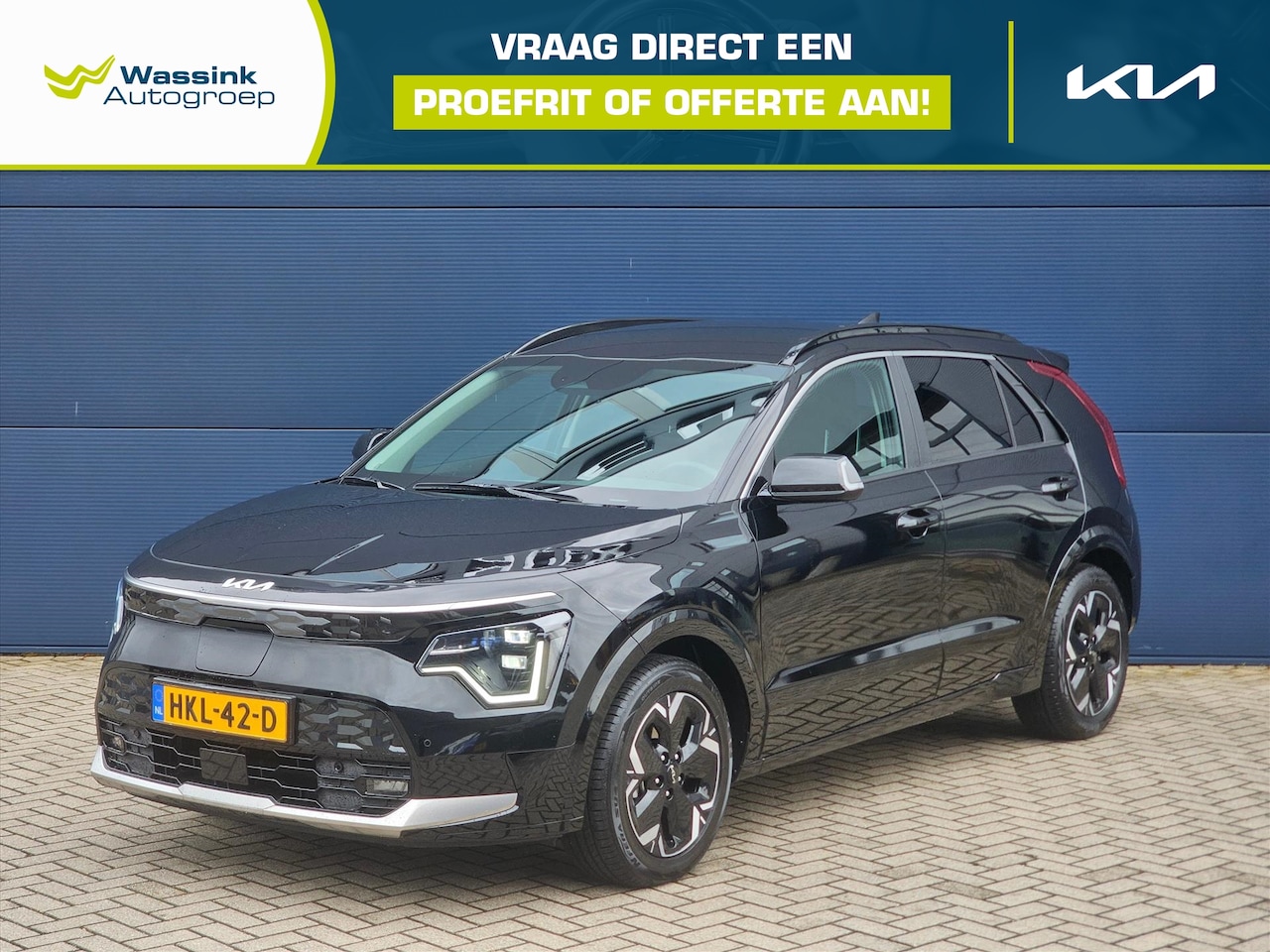 Kia e-Niro - 64,8 kWh 204pk Automaat Edition Advanced | Stoelverwarming | Navigatie | Parkeersensoren | - AutoWereld.nl