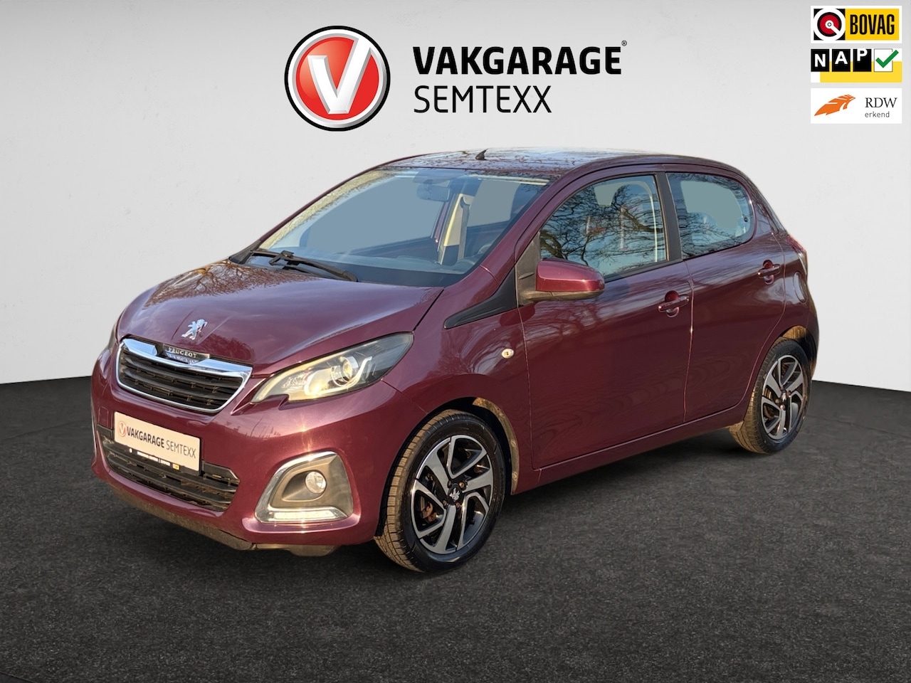 Peugeot 108 - 1.2 VTi Allure | Org. NL auto | Scherm | LED | Airco | All Season | 5-Deurs | Blue-tooth | - AutoWereld.nl