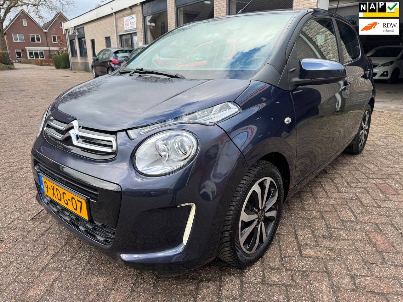 Citroën C1 - 1.0 e-VTi Shine AIRCO ORG 52216 KM NAP ACHTERUIT CAMERA USB NW APK LM VELGEN NETTE STAAT! - AutoWereld.nl