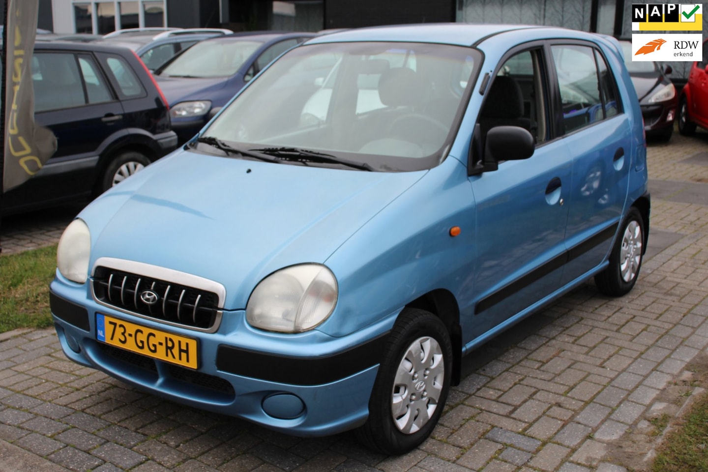 Hyundai Atos Spirit - 1.0i SLX AUTOMAAT! 150.000km! Stuurbekrachtinging Elec. ramen C.P.V. APK - AutoWereld.nl