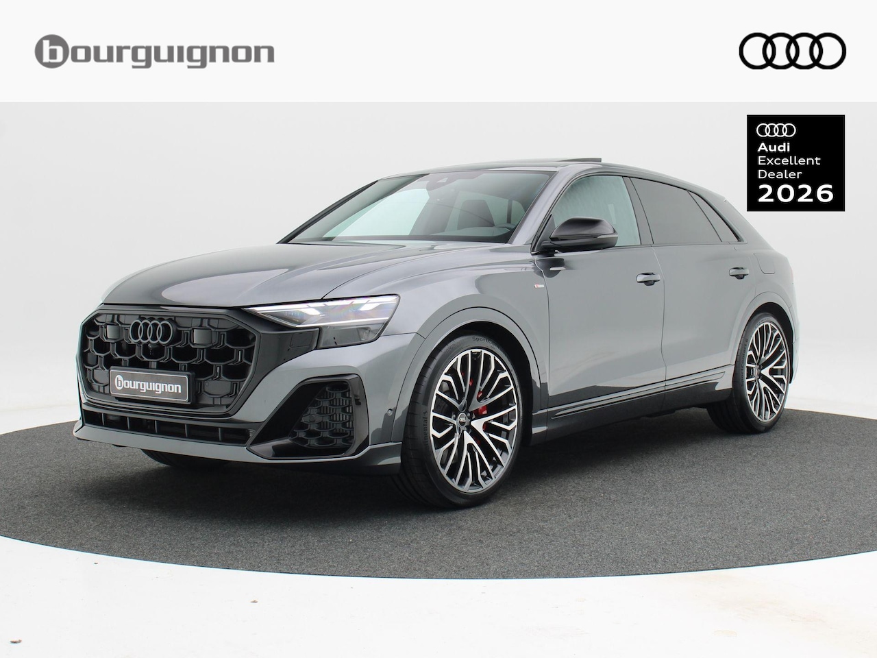 Audi Q8 - Pro Line S Competition 60 TFSI e | 490 PK | Sportstoelen plus | Leder Valcona interieur | - AutoWereld.nl