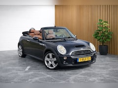 MINI Cabrio - 1.6 Cooper S Chili SIDEWALK (COGNAC LEDER, XENON, CRUISE, AIRCO, PARKEERSENSOREN, SOFTTOP,
