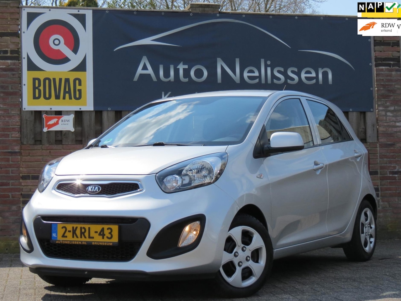 Kia Picanto - 1.2 CVVT 86 PK 5-DRS Comfort Pack AUTOMAAT | AIRCO | NAVI | UNIEK 32.321KM NAP | 4 CILINDE - AutoWereld.nl