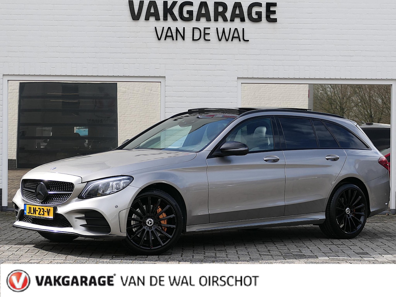 Mercedes-Benz C-klasse Estate - 400 4MATIC Premium Plus Pack | Facelift | Night pakket | Burmester | Memory stoelen | Head - AutoWereld.nl