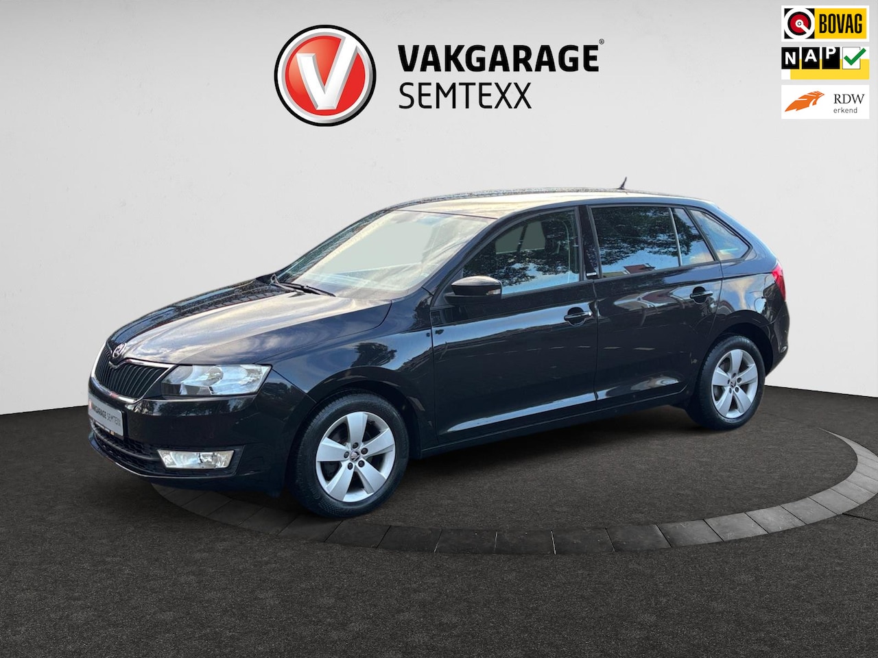 Skoda Rapid Spaceback - 1.2 TSI Greentech JOY | Automaat | Clima | Cruise | Navi | PDC Achter & Voor | Trekhaak Af - AutoWereld.nl