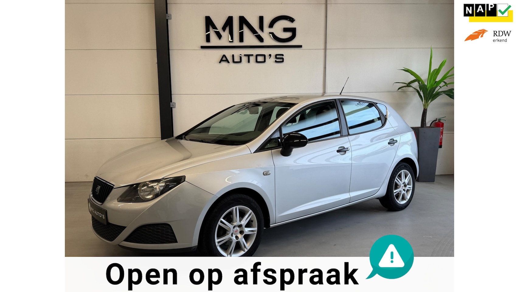 SEAT Ibiza - 1.2 Club|5 Deurs|Airco|Elekr.|Inruilkoopje! - AutoWereld.nl