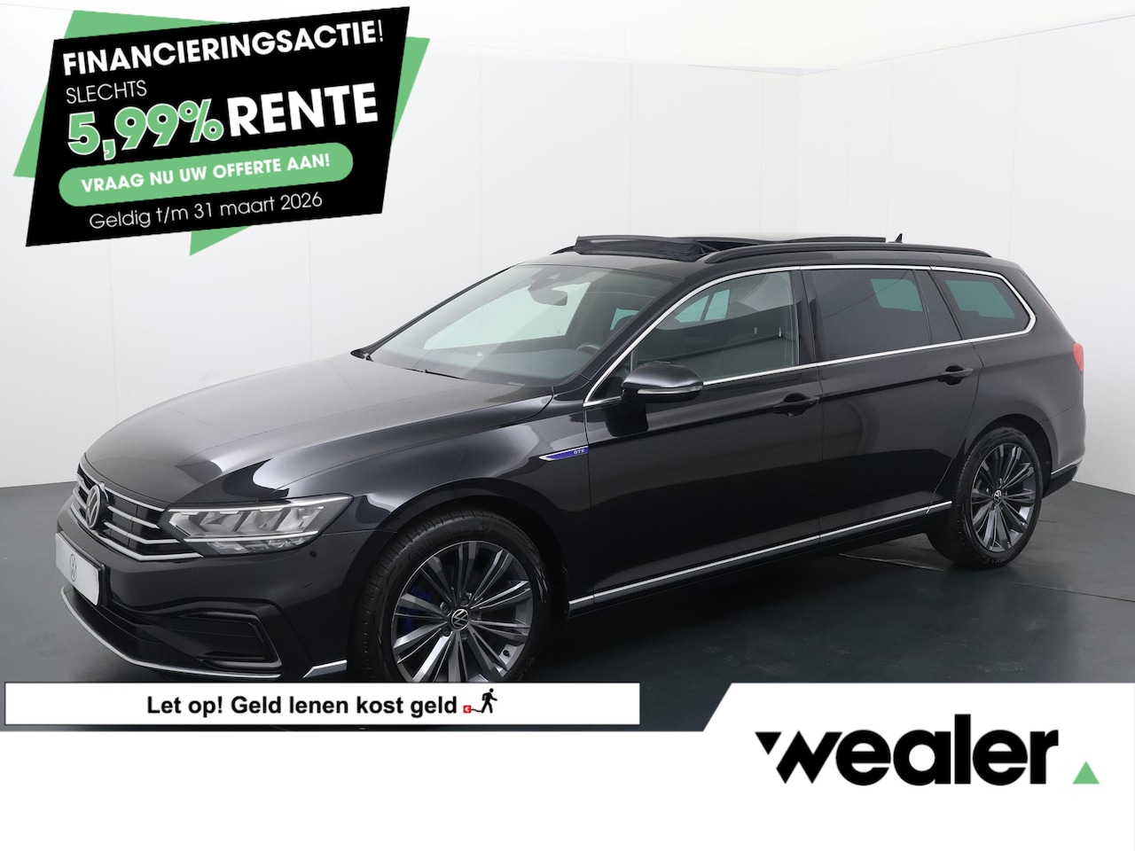 Volkswagen Passat Variant - 1.4 TSI PHEV GTE Business | 218 PK | SoH 91% | Trekhaak | Panoramadak | Achterklep Easy O - AutoWereld.nl