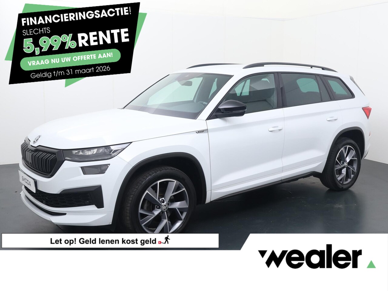 Skoda Kodiaq - 1.5 TSI Sportline Business | 150 PK | Automaat | Adaptive cruise control | Matrix LD kopla - AutoWereld.nl