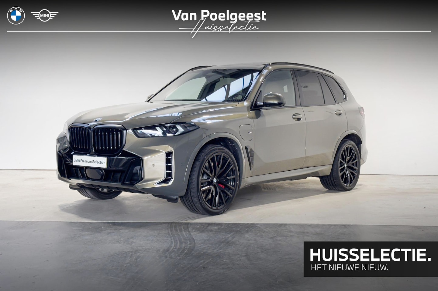 BMW X5 - xDrive50e Innovation Pack M Sportpakket Pro | Special Request Brass Metallic | Huisselecti - AutoWereld.nl