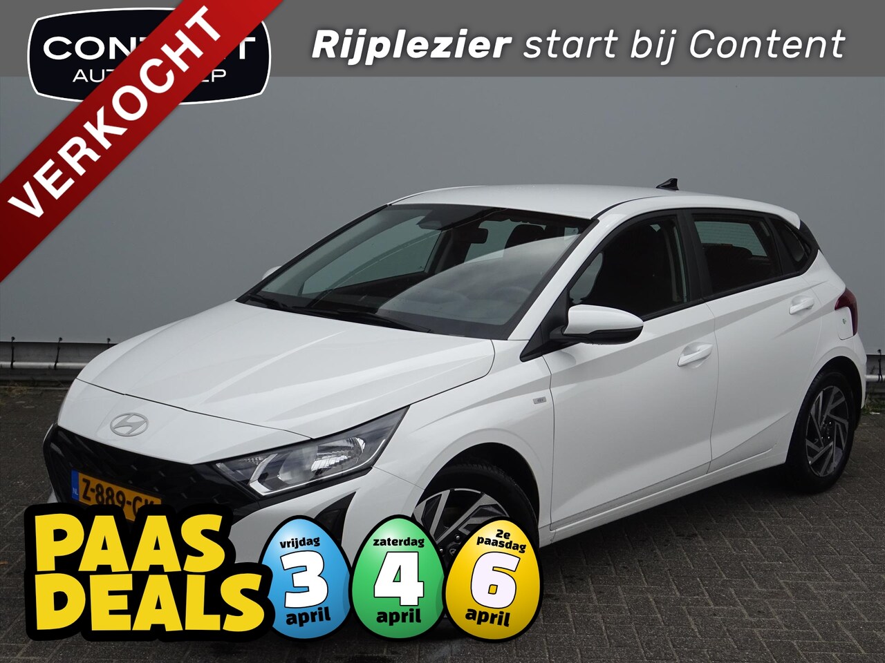 Hyundai i20 - 1.0 T-GDI 48V MHEV 100pk Comfort Smart - AutoWereld.nl
