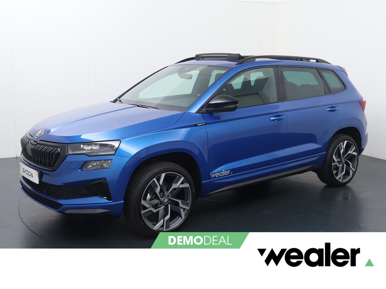 Skoda Karoq - 1.5 TSI 150 PK Sportline Business DSG | Automaat | Navigatie | Panoramadak | Skoda Sound | - AutoWereld.nl